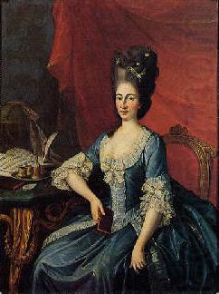 Portrait of Maria Beatrice d'Este Archduchess of Austria, unknow artist